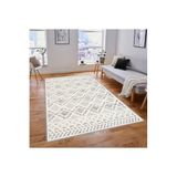 Rovigo Dijital Baskı Yıkanabilir Kaymaz Taban Salon Halısı Rvg1826, Bej, 180 x 250