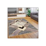 Rovigo Dijital Baskı Yıkanabilir Kaymaz Taban Salon Halısı Rvg1830-ht1073, Kahverengi, 160 x 300