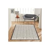 Rovigo Dijital Baskı Yıkanabilir Kaymaz Taban Salon Halısı Rvg1846-sm374, Bej, 120 x 180