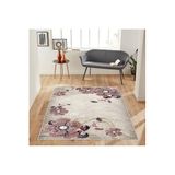 Rovigo Dijital Baskı Yıkanabilir Kaymaz Taban Salon Halısı Rvg1848-sm252, Bej, 160 x 300