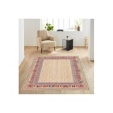 Rovigo Dijital Baskı Yıkanabilir Kaymaz Taban Salon Halısı Rvg1901-sd322, Bej, 120 x 180