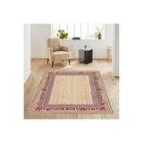 Rovigo Dijital Baskı Yıkanabilir Kaymaz Taban Salon Halısı Rvg1901-sd322, Bej, 180 x 300