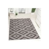 Rovigo Dijital Baskı Yıkanabilir Kaymaz Taban Salon Halısı RVG1922, Bordo, 180 x 250