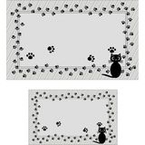 Rovigo Home Dijital Baskı 2'li Banyo Paspas Takımı RVG5-SM230 100X60+60X50 cm - Gri