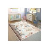Rovigo Home Dijital Baskı Yıkanabilir Kaymaz Taban Çocuk Odası Halısı RVG4058 160x230 cm