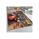 Rovigo Home Dijital Baskı Yıkanabilir Kaymaz Taban Çocuk Odası Halısı RVG4095-SD096 80x300 cm