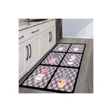 Rovigo Home Dijital Baskı Yıkanabilir Kaymaz Taban Mutfak Halısı RVG2069 160x230 cm