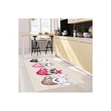 Rovigo Home Dijital Baskı Yıkanabilir Kaymaz Taban Mutfak Halısı RVG2085-SM11 80x150 cm