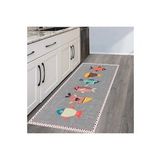 Rovigo Home Dijital Baskı Yıkanabilir Kaymaz Taban Mutfak Halısı RVG2111-SM217