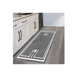 Rovigo Home Dijital Baskı Yıkanabilir Kaymaz Taban Mutfak Halısı RVG2113-SM361 100x200 cm