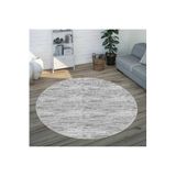 Rovigo Home Dijital Baskı Yıkanabilir Kaymaz Taban Yuvarlak Halı RVG7085 100x100cm
