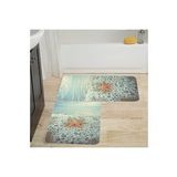 Rovigo Home Dijital Baskılı 2'li Banyo paspas Takımı RVG5003