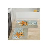 Rovigo Home Dijital Baskılı 2'li Banyo paspas Takımı RVG5004