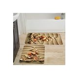 Rovigo Home Dijital Baskılı 2'li Banyo paspas Takımı RVG5011
