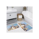 Rovigo Home Dijital Baskılı 2'li Banyo paspas Takımı RVG5018