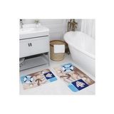 Rovigo Home Dijital Baskılı 2'li Banyo paspas Takımı RVG5022