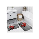 Rovigo Home Dijital Baskılı 2'li Banyo paspas Takımı RVG5024
