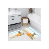 Rovigo Home Dijital Baskılı 2'li Banyo paspas Takımı RVG5032