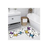Rovigo Home Dijital Baskılı 2'li Banyo paspas Takımı RVG5033