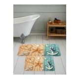 Rovigo Home Dijital Baskılı 2'li Banyo paspas Takımı RVG5045