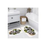 Rovigo Home Dijital Baskılı 2'li Banyo paspas Takımı RVG5047
