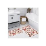 Rovigo Home Dijital Baskılı 2'li Banyo paspas Takımı RVG5050