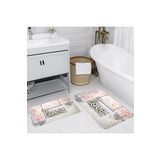 Rovigo Home Dijital Baskılı 2'li Banyo paspas Takımı RVG5056