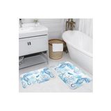 Rovigo Home Dijital Baskılı 2'li Banyo paspas Takımı RVG5057