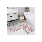 Rovigo Home Dijital Baskılı 2'li Banyo paspas Takımı RVG5061