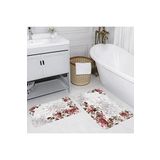Rovigo Home Dijital Baskılı 2'li Banyo paspas Takımı RVG5068