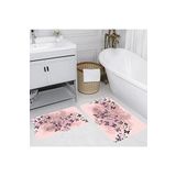 Rovigo Home Dijital Baskılı 2'li Banyo paspas Takımı RVG5077