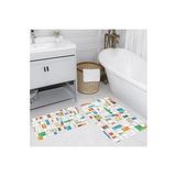 Rovigo Home Dijital Baskılı 2'li Banyo paspas Takımı RVG5083