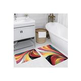 Rovigo Home Dijital Baskılı 2'li Banyo paspas Takımı RVG5085