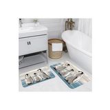 Rovigo Home Dijital Baskılı 2'li Banyo paspas Takımı RVG5090