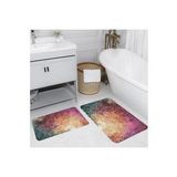Rovigo Home Dijital Baskılı 2'li Banyo paspas Takımı RVG5096