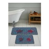 Rovigo Home Dijital Baskılı 2'li Banyo paspas Takımı RVG5101