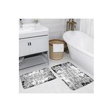 Rovigo Home Dijital Baskılı 2'li Banyo paspas Takımı RVG5117