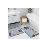 Rovigo Home Dijital Baskılı 2'li Banyo paspas Takımı RVG5127