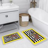 Rovigo Home Dijital Baskılı 2'li Banyo Paspas Takımı RVG5143 - Sarı