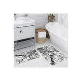 Rovigo Home Dijital Baskılı 2'li Banyo Paspas Takımı RVG5151