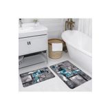 Rovigo Home Dijital Baskılı 2'li Banyo Paspas Takımı RVG5156