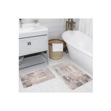 Rovigo Home Dijital Baskılı 2'li Banyo Paspas Takımı RVG5165