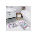 Rovigo Home Dijital Baskılı 2'li Banyo Paspas Takımı RVG5179