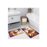 Rovigo Home Dijital Baskılı 2'li Banyo Paspas Takımı RVG5192