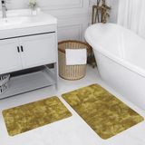 Rovigo Home Dijital Baskılı 2'li Banyo Paspas Takımı RVG5193 - Sarı