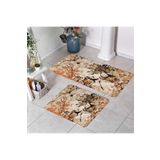 Rovigo Home Dijital Baskılı 2'li Banyo Paspas Takımı RVG5196