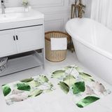 Rovigo Home Dijital Baskılı 2'li Banyo Paspas Takımı RVG5213 - Yeşil