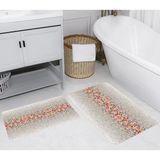 Rovigo Home Dijital Baskılı 2'li Banyo Paspas Takımı RVG5240 - Pembe