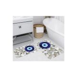 Rovigo Home Dijital Baskılı 2'li Banyo Paspas Takımı RVG5286