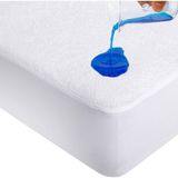 Rovigo Home Fitted Sıvı Geçirmez Havlu Yatak Alezi - 100 x 200 cm - Beyaz